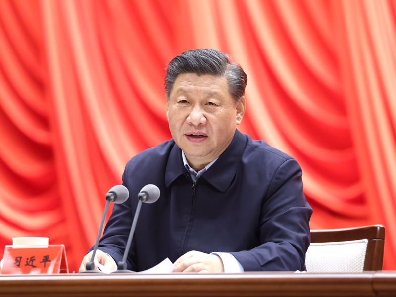 　　3月1日，2021年春季學(xué)期中央黨校（國(guó)家行政學(xué)院）中青年干部培訓(xùn)班在中央黨校開班。中共中央總書記、國(guó)家主席、中央軍委主席習(xí)近平在開班式上發(fā)表重要講話。新華社記者 王曄 攝